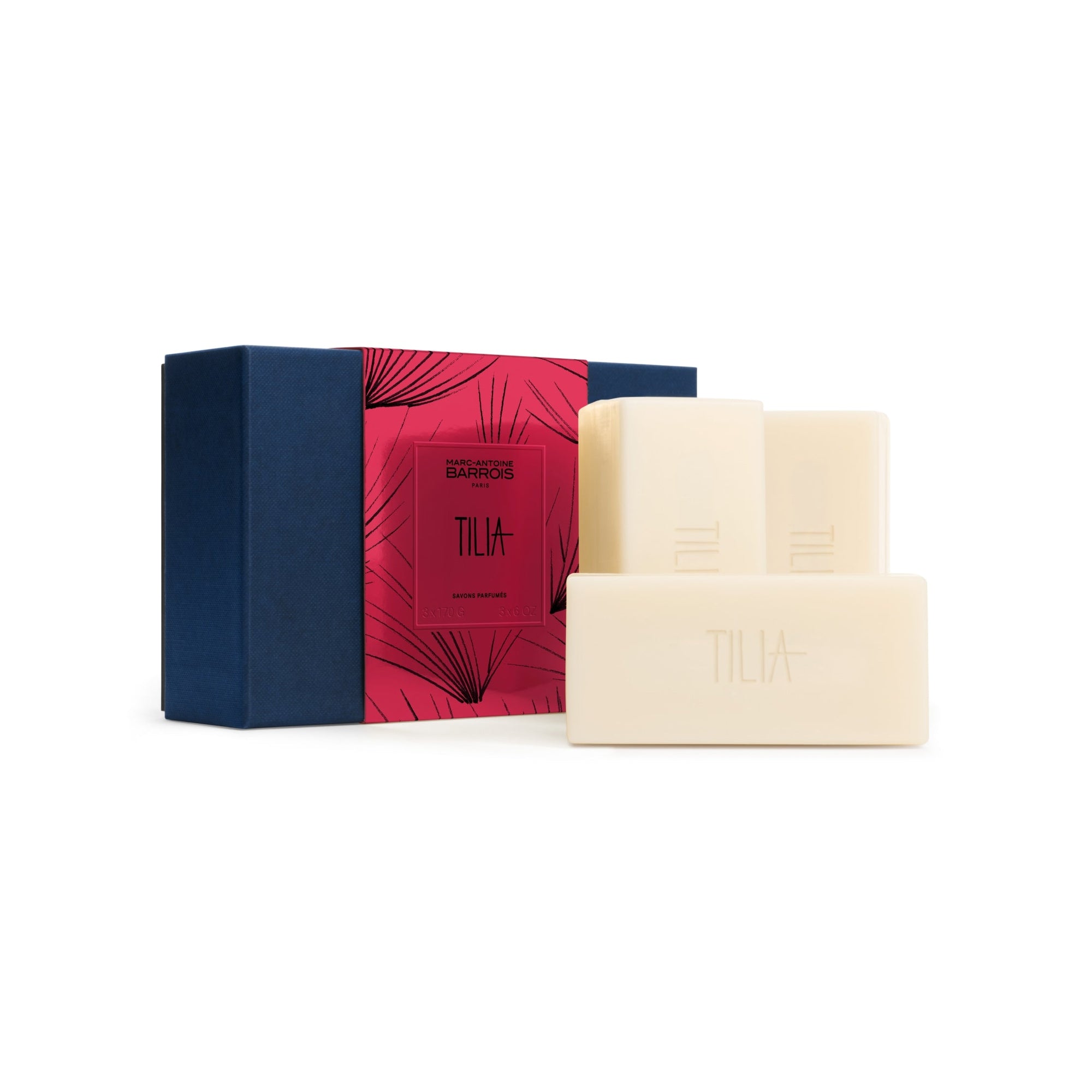 Coffret 3 Pains de Savon Parfumés - TILIA - Marc-Antoine Barrois